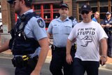 Iain Robert Fogerty is arrested in Fortitude Valley on January 8.