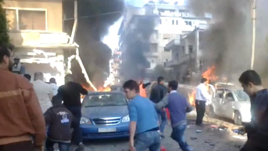 Car bomb explodes in Homs