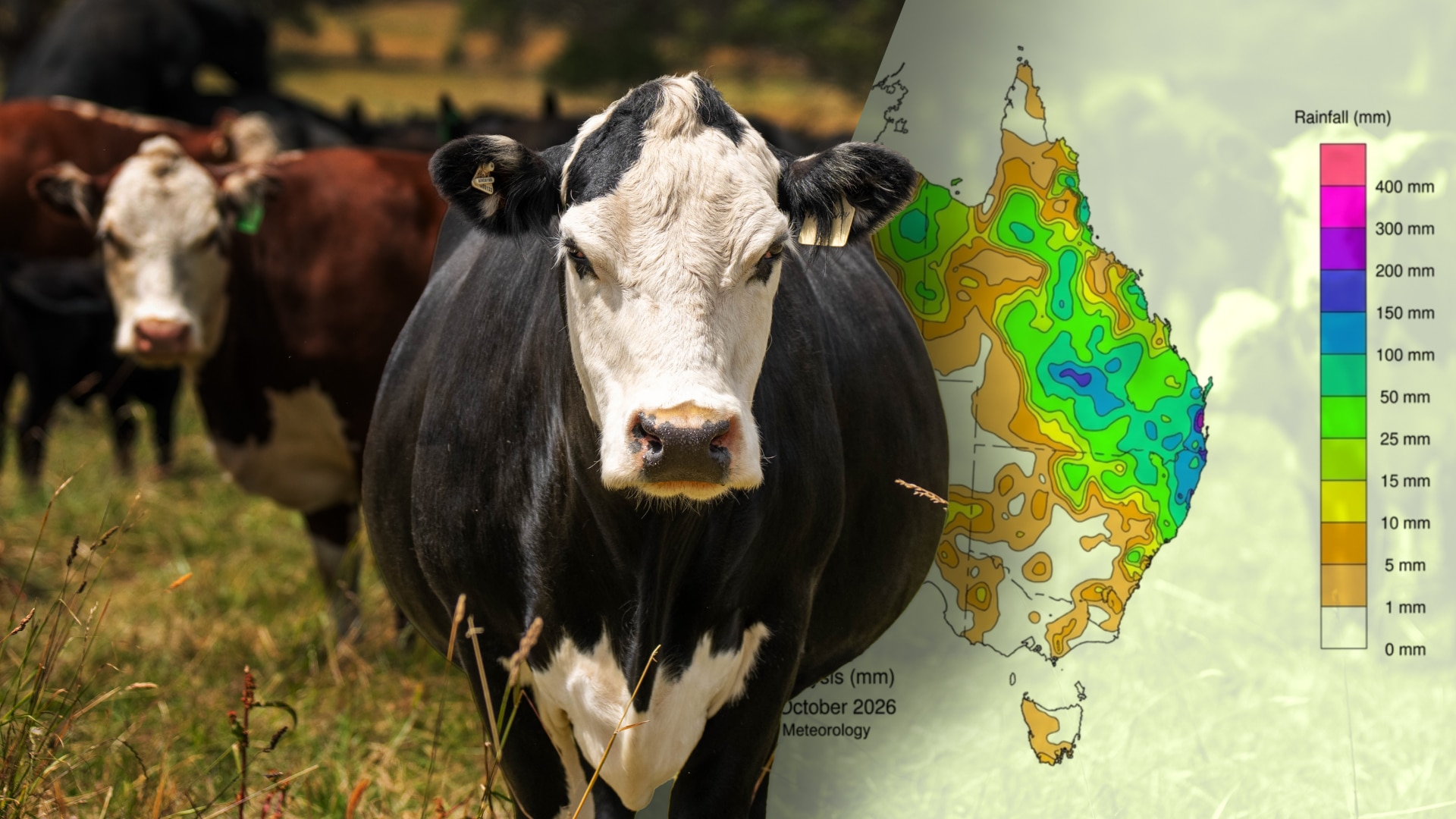 Cattle prices hit 'a new gear' as rain tumbles down