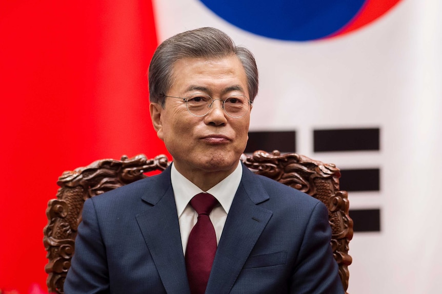 South Korean President Moon Jae-In