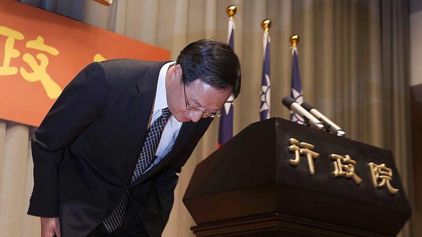 Taiwan premier Jiang Yi-huah