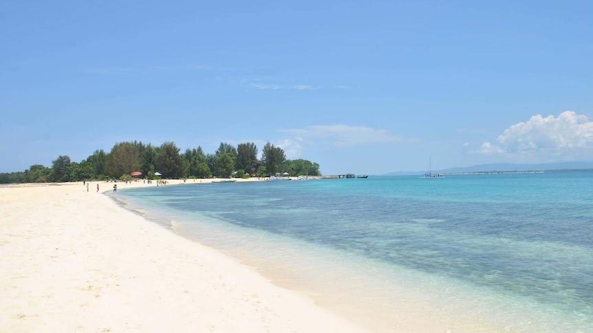 The peninsula of Tanjung Lesung in Banten.