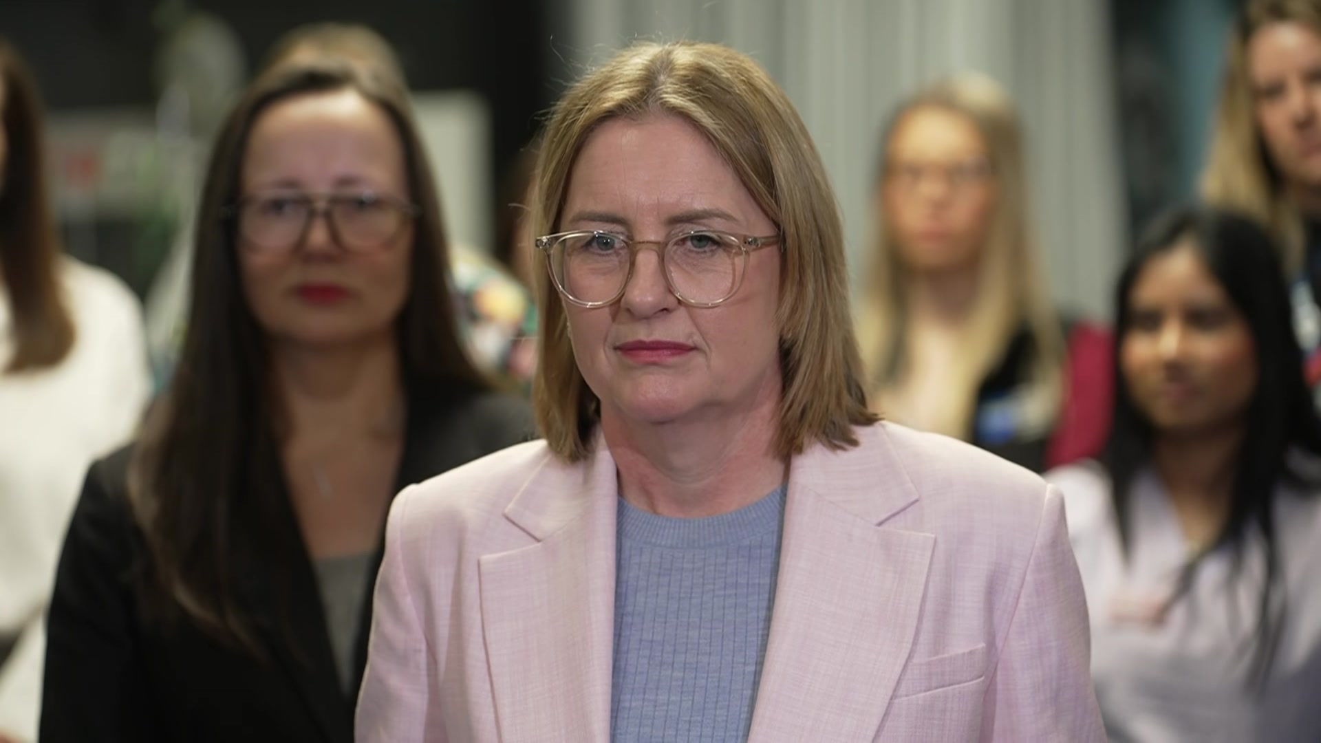 'I'm all in': Jacinta Allan brushes off leadership rumblings