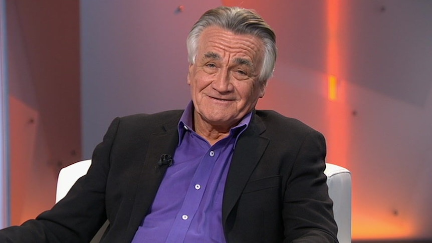 Barrie Cassidy hosting his final episode of Insiders.