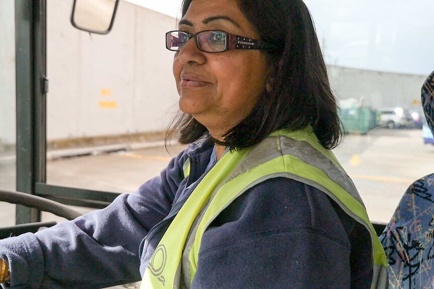 Colleen Singh bus driver