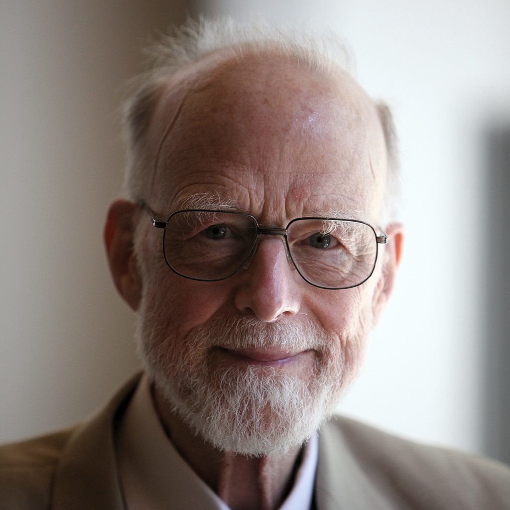 portrait of an old man smiling 