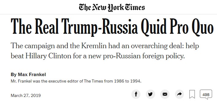 Donald Trump's campaign sues New York Times for libel over Russia ...