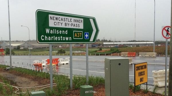 The $280 million Rankin Park to Jesmond stretch is being partly funded by the proceeds from the Newcastle port lease.
