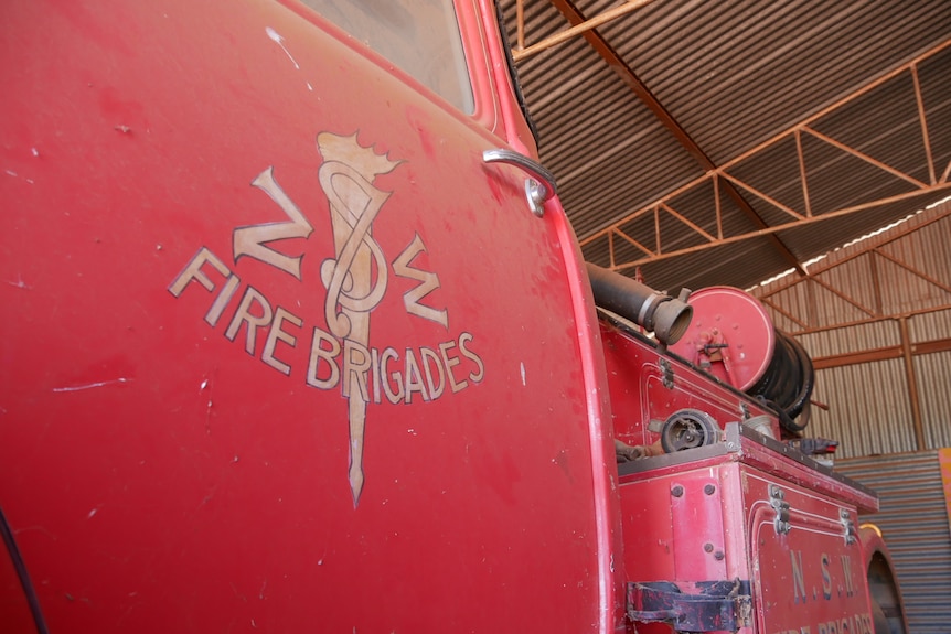 A NSW Fire Brigades badge