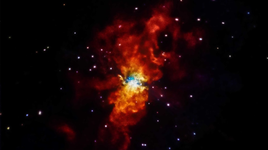 Supernova SN 2014J.