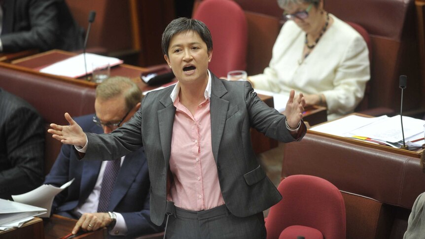 Penny Wong in Senate Question Time