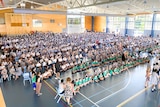 A school assembly
