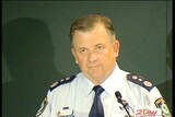 Operational reasons: Commissioner Moroney has defend police handling of the arrest. [File photo]