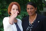 Julia Gillard and Nova Peris