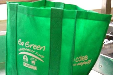 Green bags are a better alternative to single-use plastics