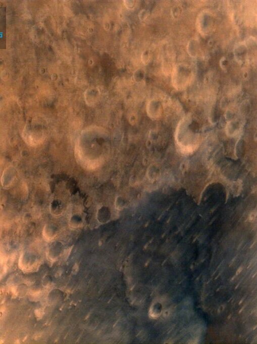 India's spacecraft beams back photo from Mars