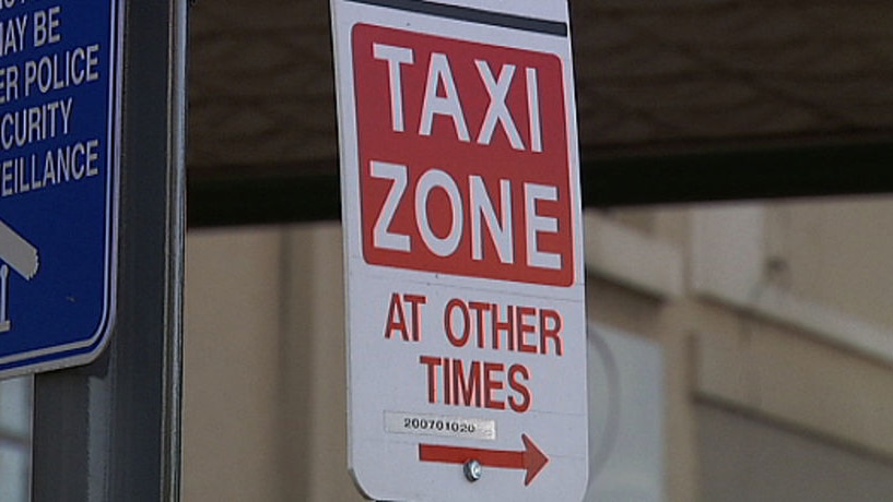 taxi sign