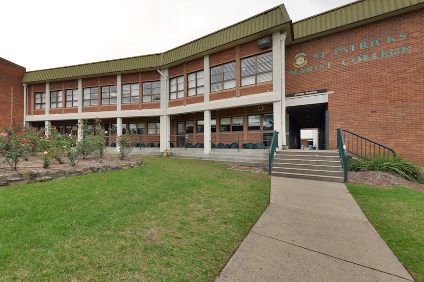 A brick school