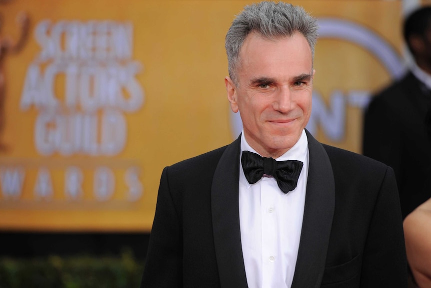 Daniel Day-Lewis on the red carpet