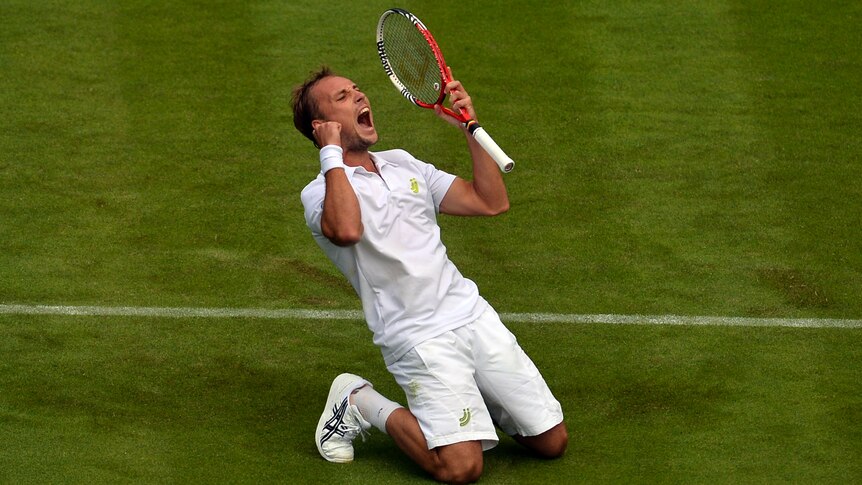 Darcis beats Nadal in first round