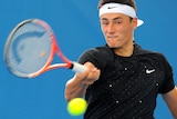 Tomic made an early exit from the Brisbane International.