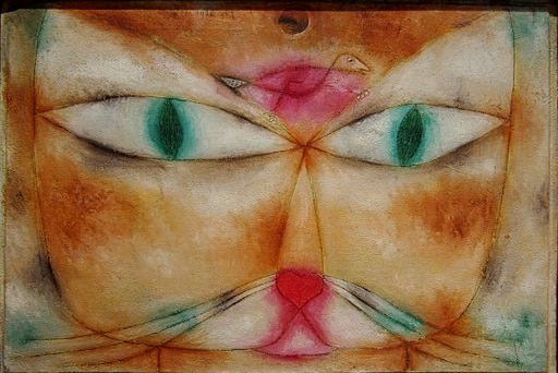 Paul Klee's Cat and Bird