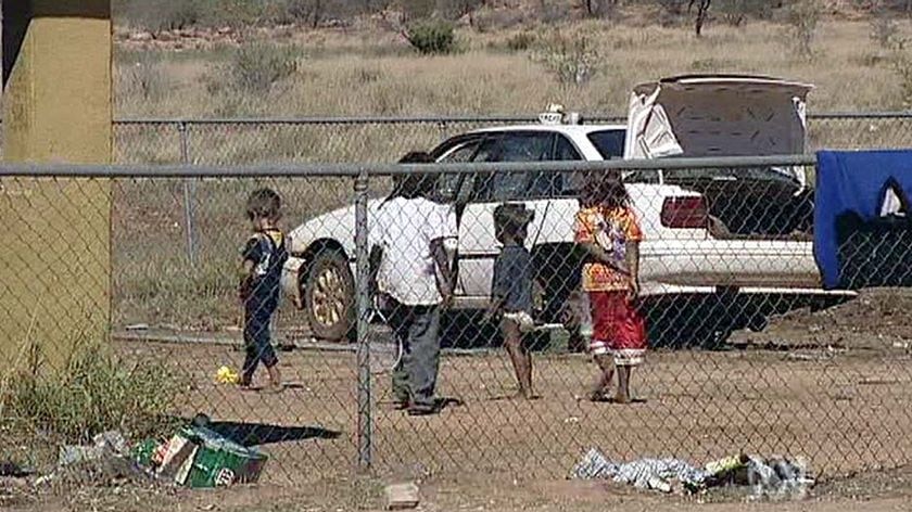 Indigenous children in remote Aboriginal communities