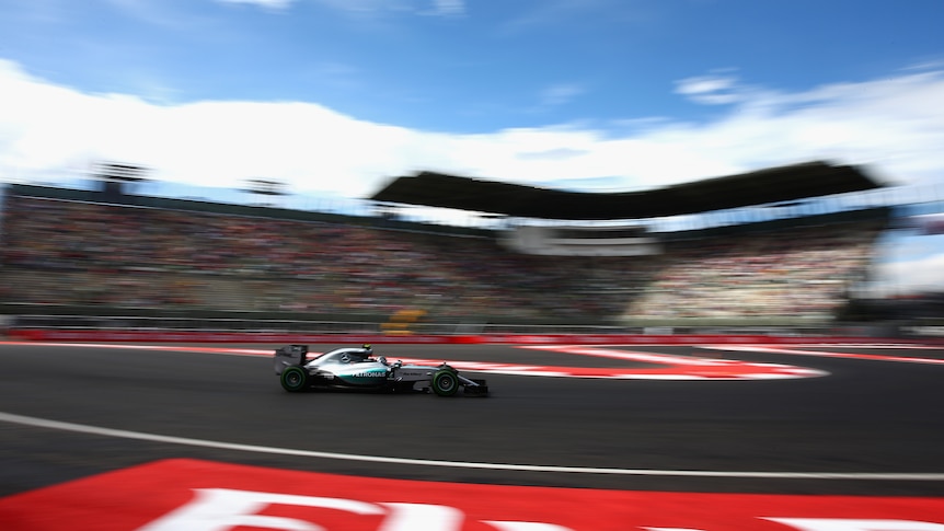 Rosberg drives at Mexican Grand Prix practice