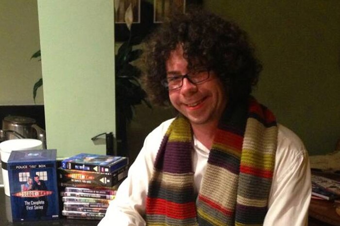 Dr Who fan and Sydney resident Max Wilkie will be gathering with friends for a marathon of past episodes before Sunday's special.