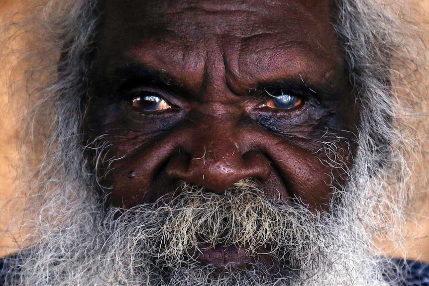 Aboriginal elder Jimmy Burnyila