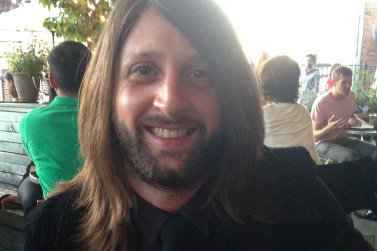 Nick Alexander, who was killed in the terrorist attack on the Bataclan Theatre, smiles at the camera.