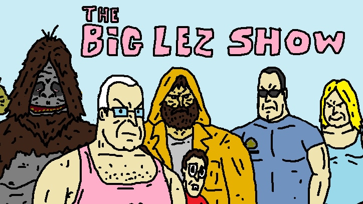 The Big Lez Show cartoon image