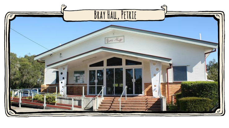 An image of a community hall at Petrie Queensland
