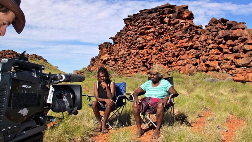 Elders explain cultural significance of the Woodstock Abydos Protected Area in the Pilbara