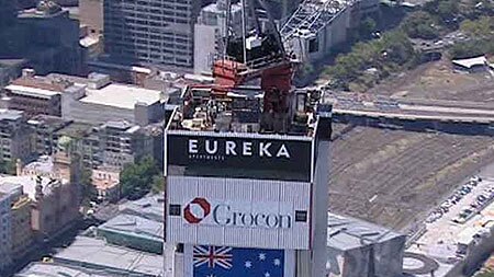 Builders of the Eureka Tower want to add a 50 metre communications mast.