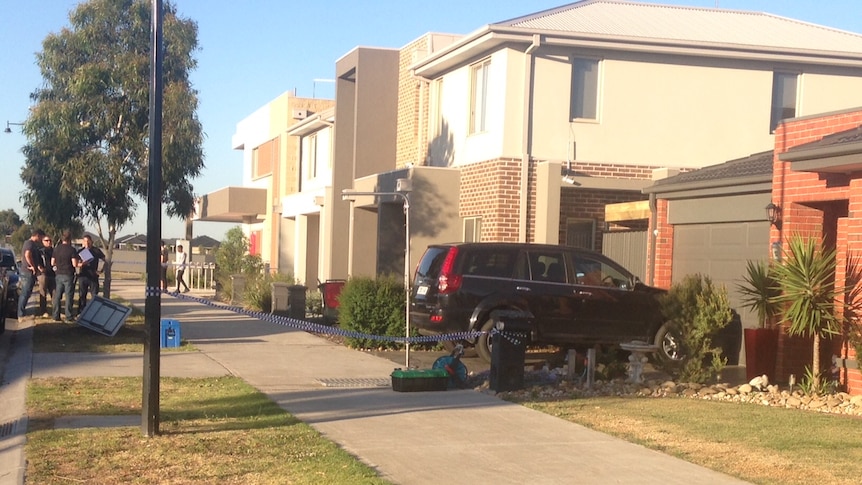 Craigieburn house blocked off