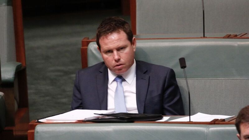 Nationals MP Andrew Broad Parliament, Canberra, on September 12, 2016.