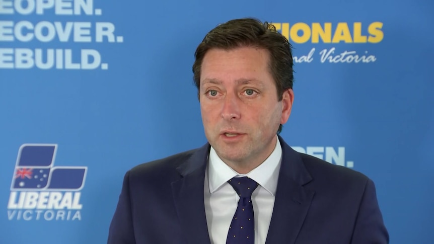 Victorian Opposition leader Matthew Guy