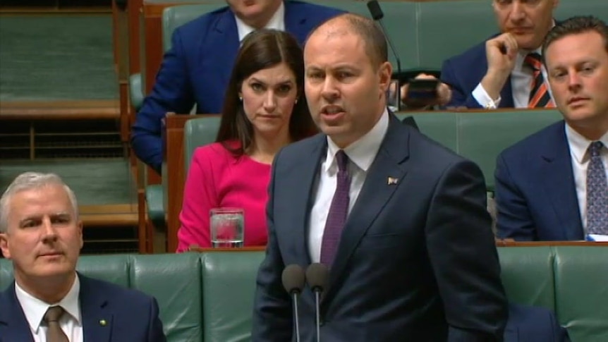 Josh Frydenberg makes a claim about Labor's policy in Parliament.