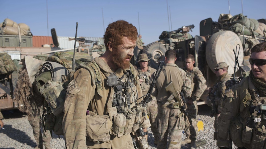 Soldiers from the Third Battalion, Royal Australian Regiment