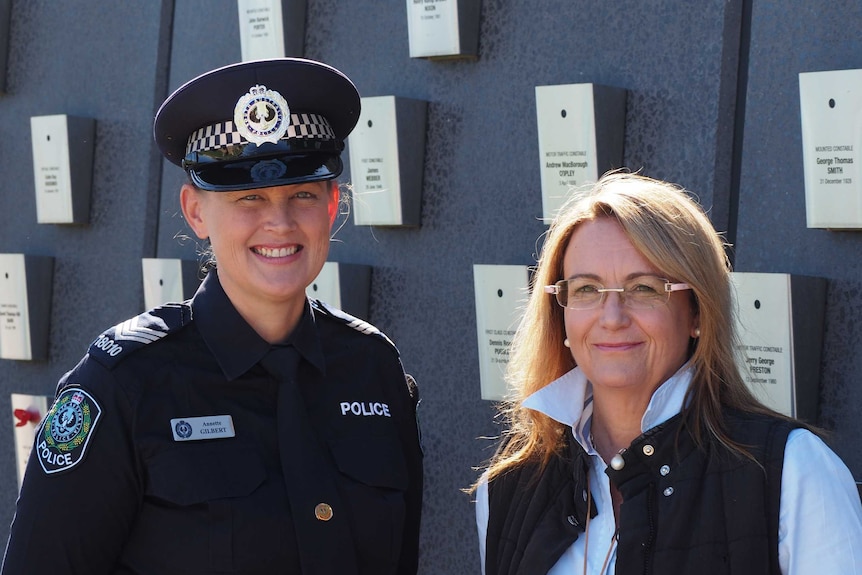 Annette Gilbert and Pip Courtney.