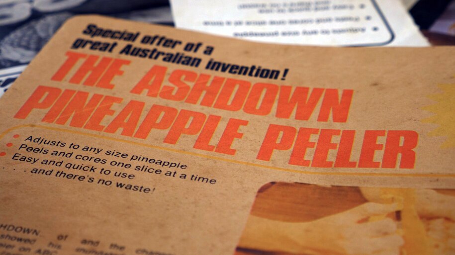 QM’s pineapple peeler & its 95yo inventor CAMD