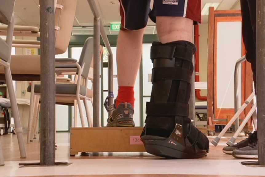 Paul Walker in physical rehabilitation at Sydney's Prince of Wales Hospital