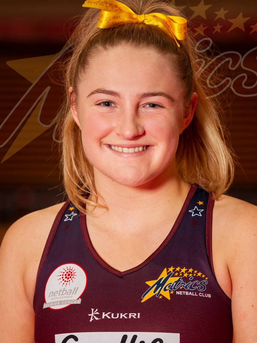 A profile photo of a young netballer.