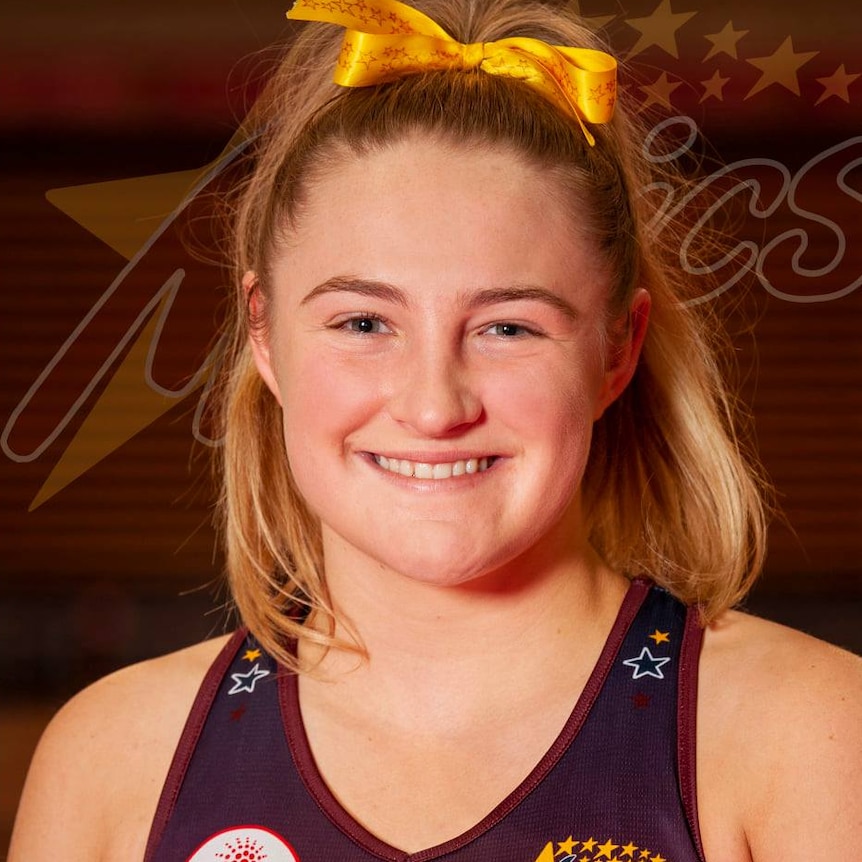 A profile photo of a young netballer.