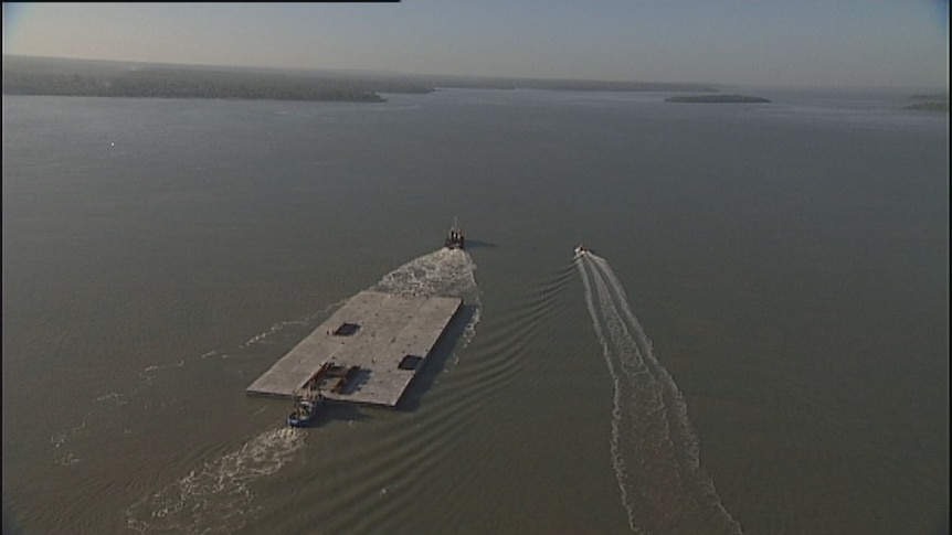 New wharf boosts Tiwi Islands woodchip export hopes