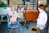 The twins were diagnosed with leukaemia within a year of each other in 2002.