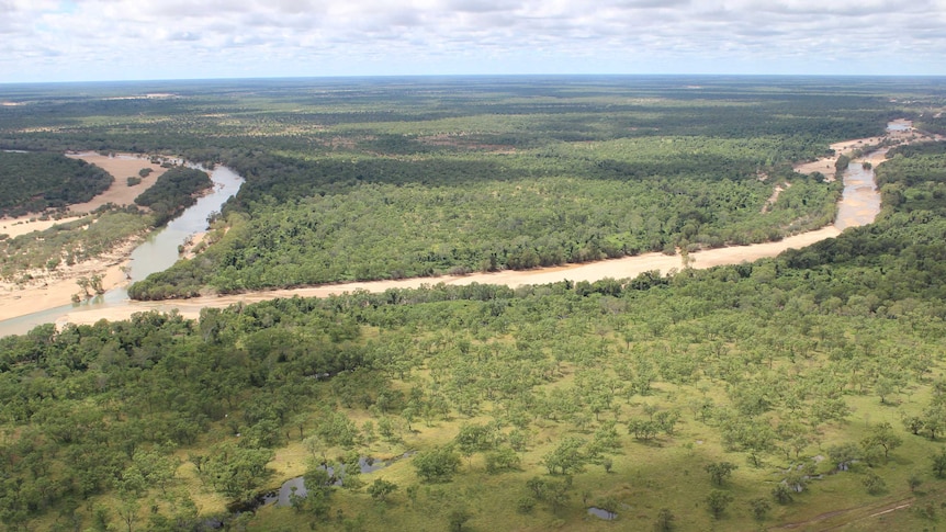 Land in the Gilbert River catchment in north Queensland earmarked to be cleared