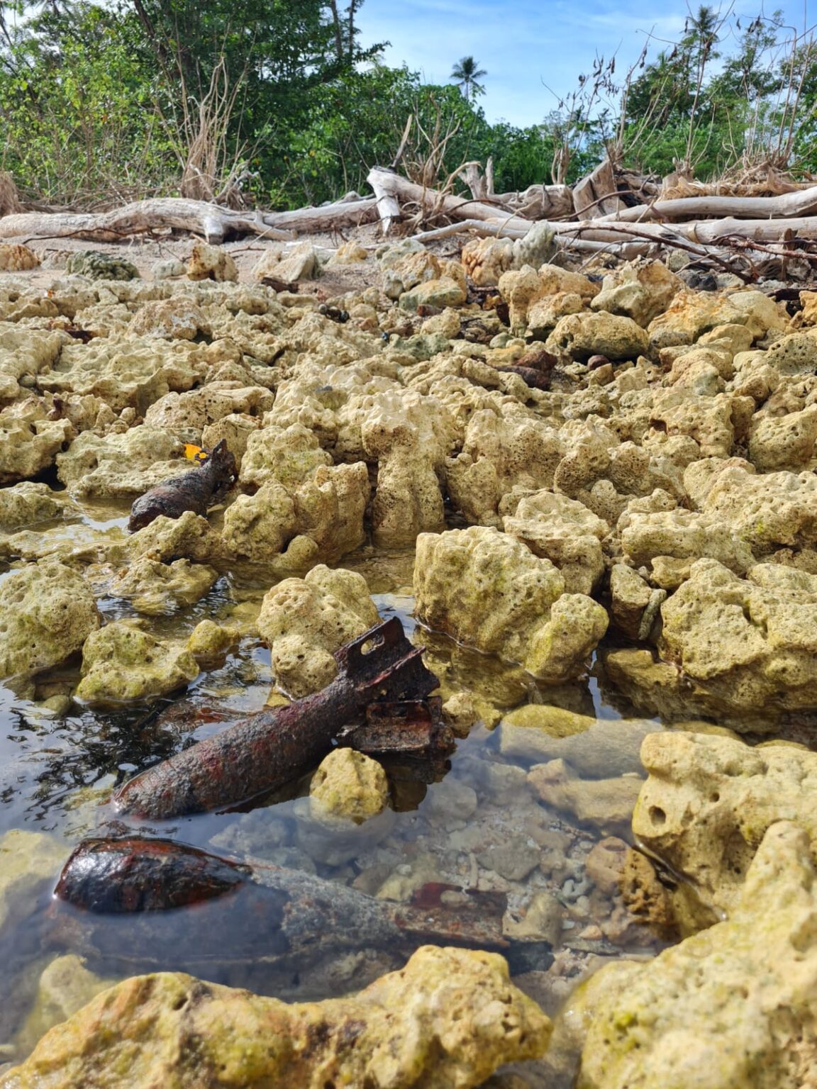 Cyclone Maila washes up unexploded bombs from WWII in Solomon Isands - ABC Pacific