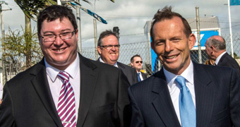 George Christensen and Tony Abbott